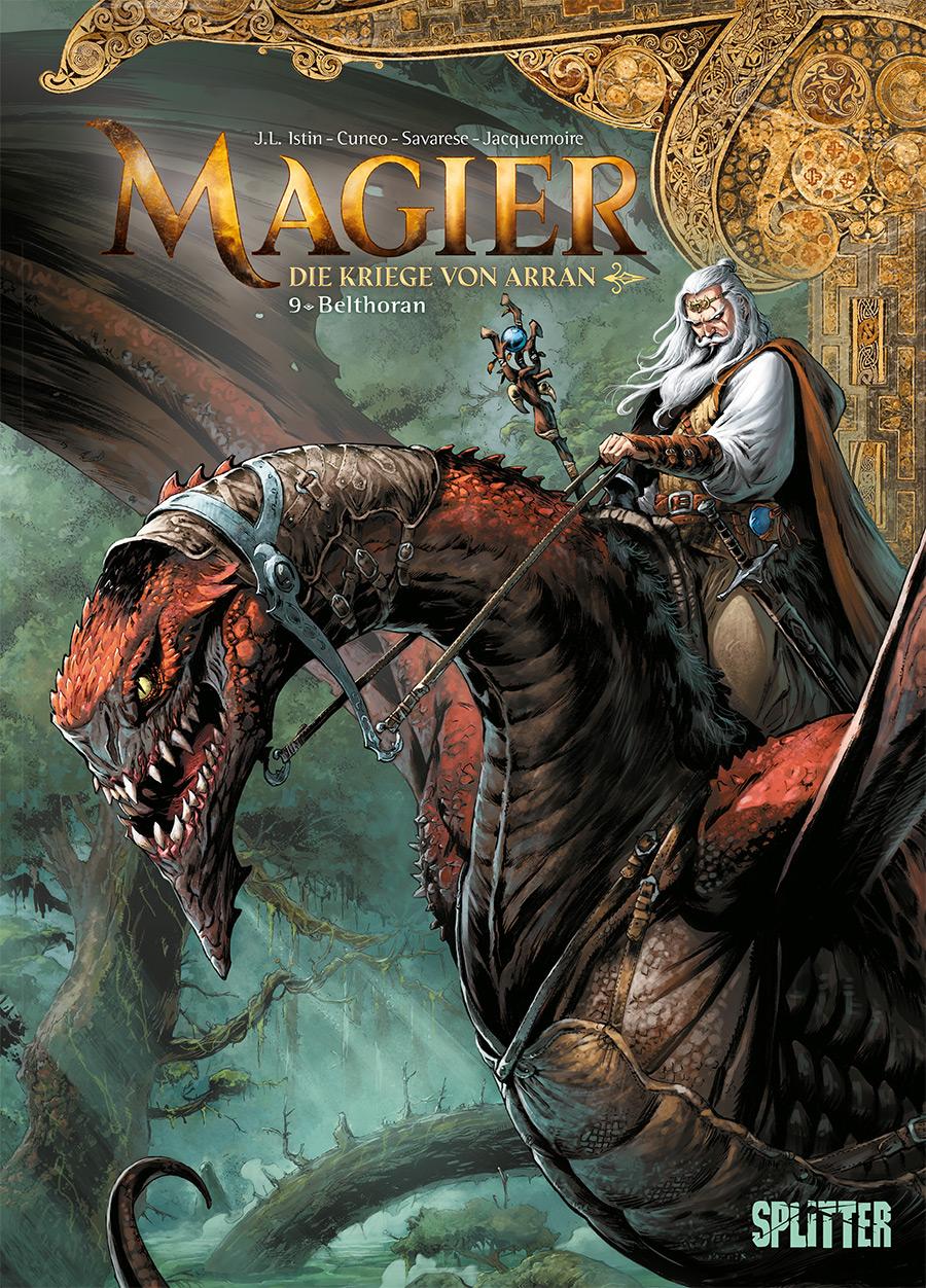 Vorderes Coverbild Magier. Band 9 - Die Kriege von Arran