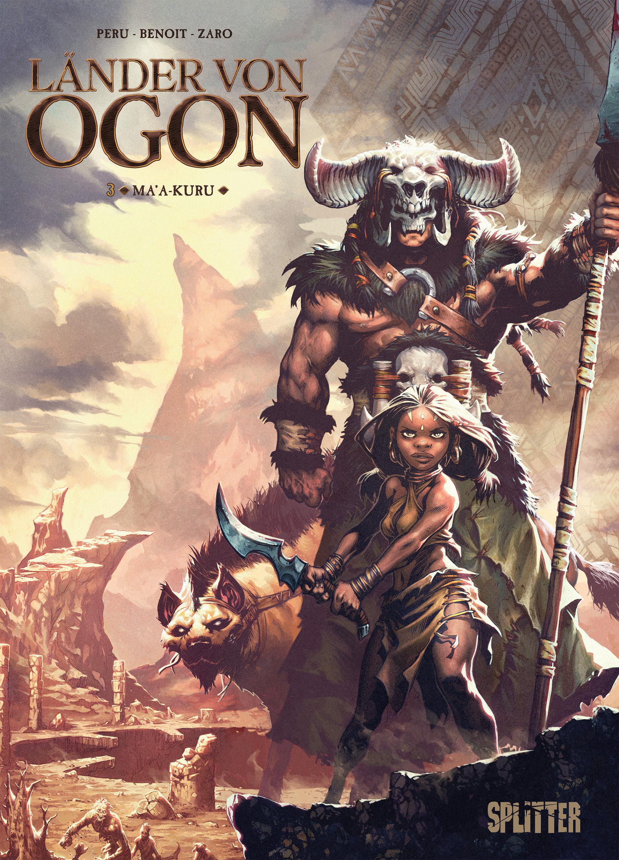Vorderes Coverbild Länder von Ogon. Band 3
