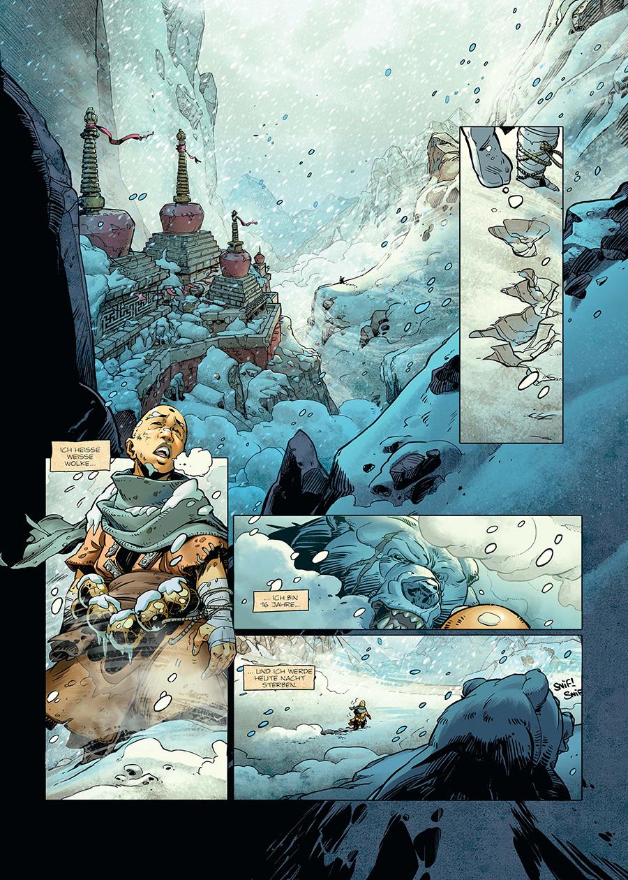 Beispielinhalt (Bild) Shaolin. Band 3