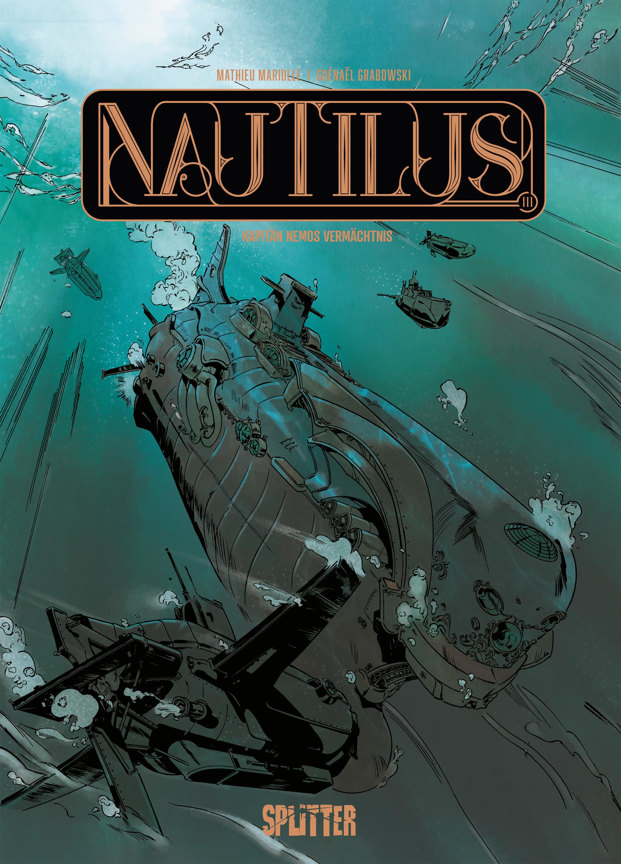 Vorderes Coverbild Nautilus. Band 3