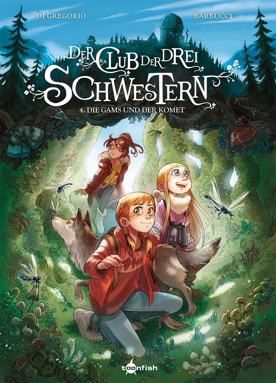 Vorderes Coverbild Der Club der drei Schwestern. Band 4