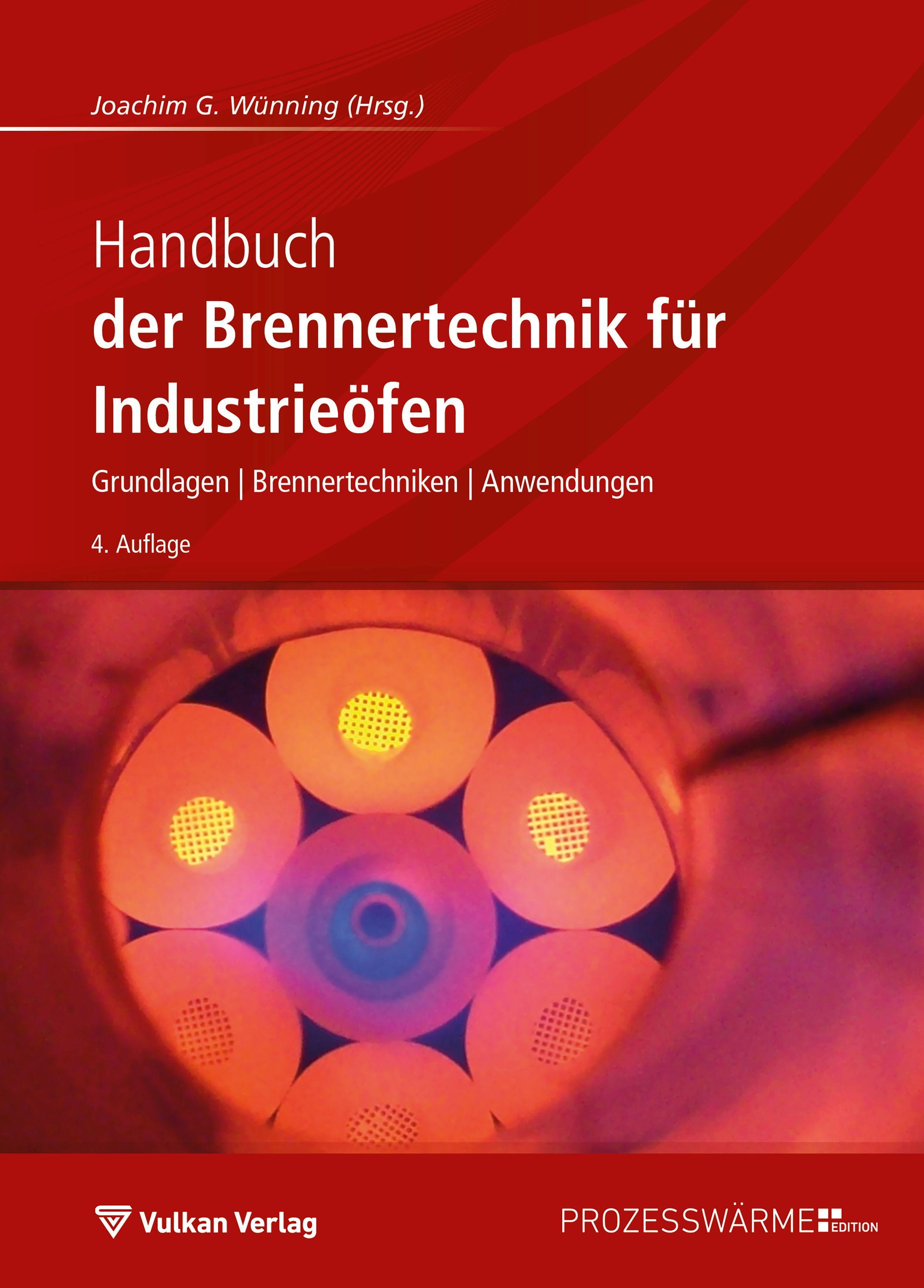 Vorderes Coverbild Handbuch der Brennertechnik für Industrieöfen