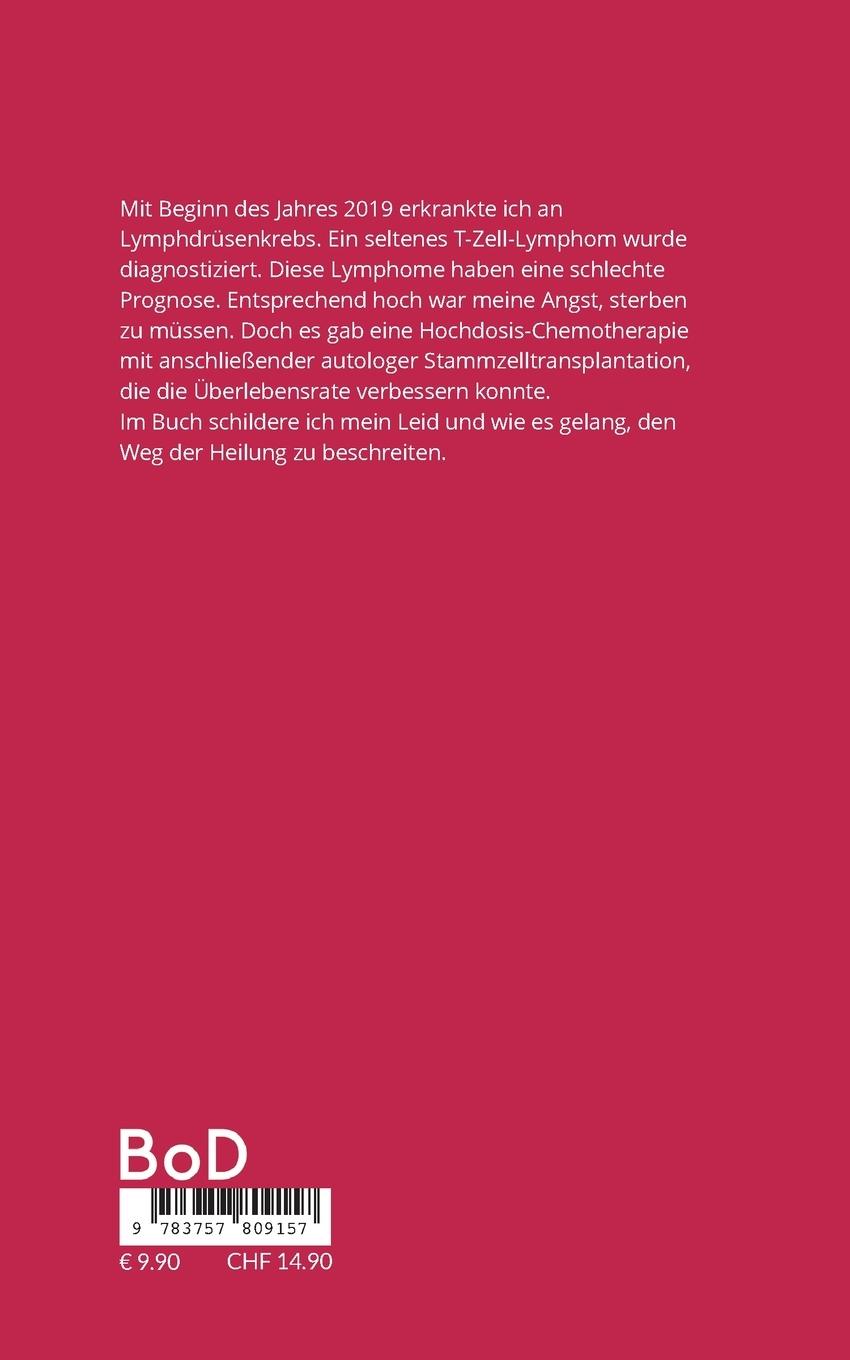 Rückseitencover Mein Krebs, ich und der Rest vom Leben