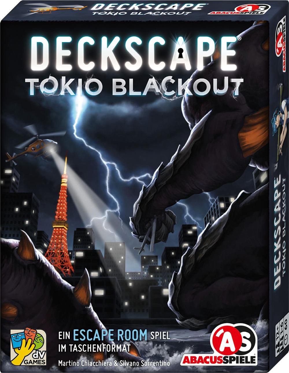 Vorderes Coverbild Deckscape - Tokio Blackout