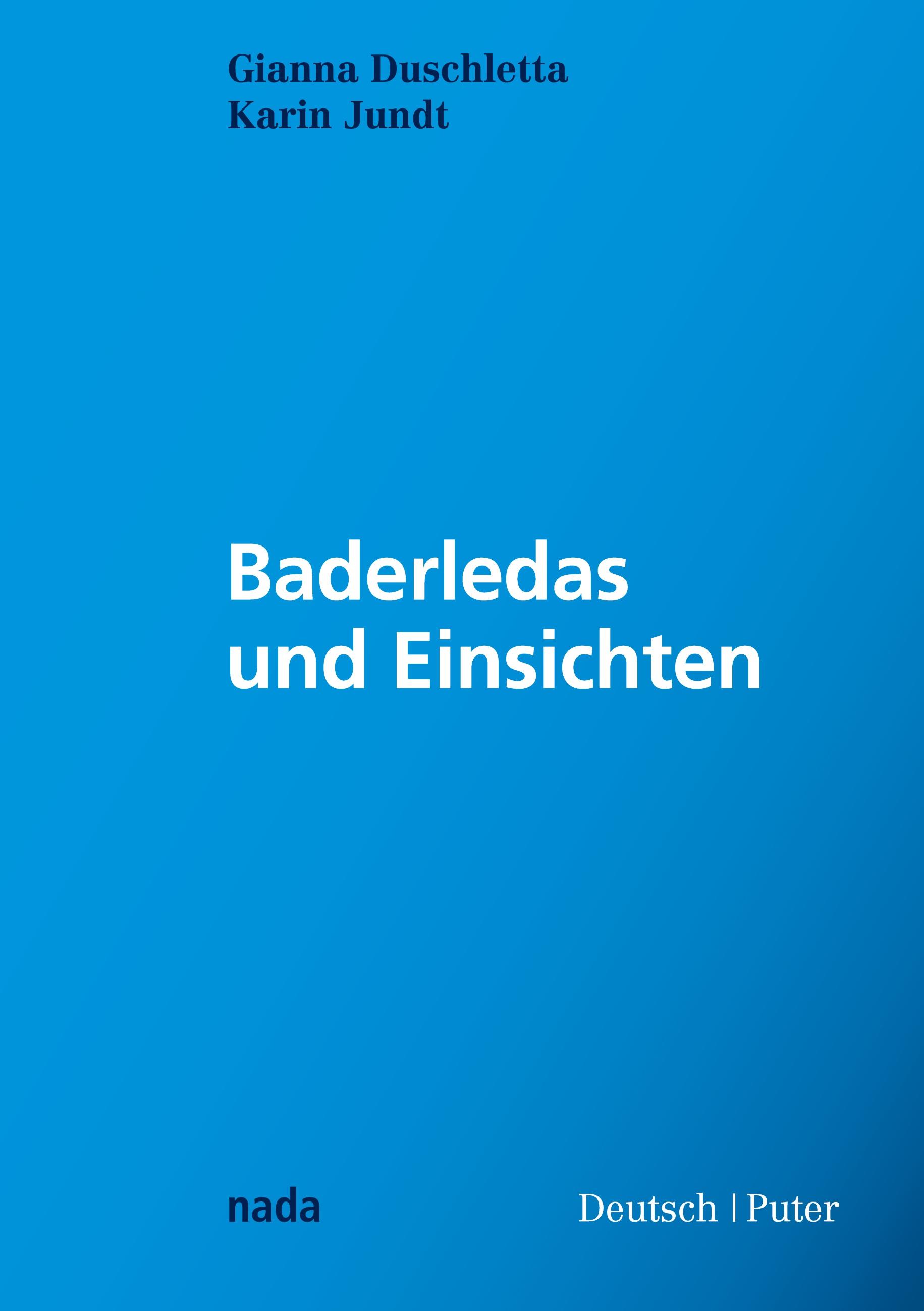 Vorderes Coverbild Baderledas und Einsichten