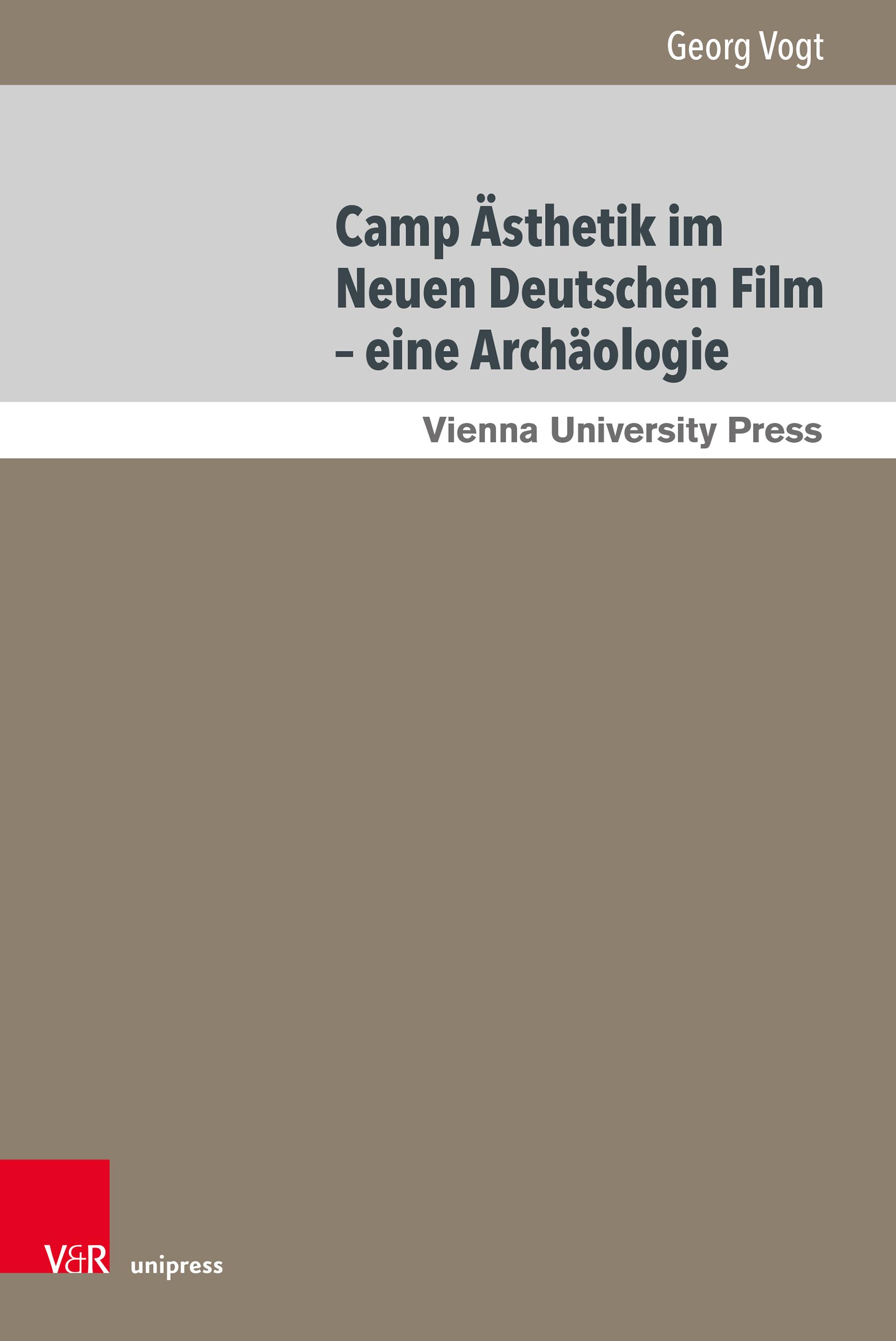 Vorderes Coverbild Camp Ästhetik im Neuen Deutschen Film
