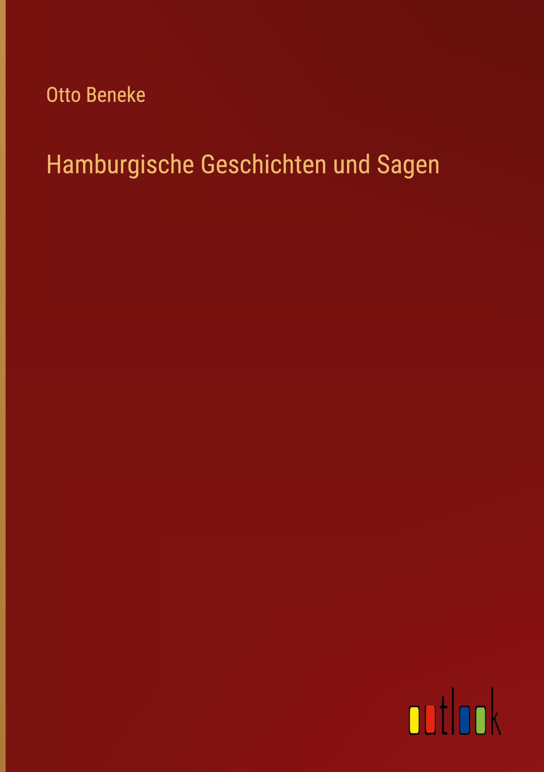 Vorderes Coverbild Hamburgische Geschichten und Sagen