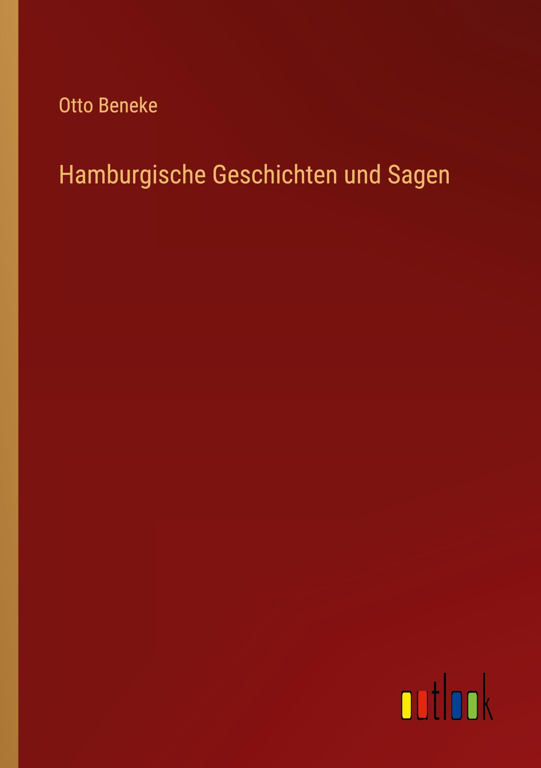 Vorderes Coverbild Hamburgische Geschichten und Sagen