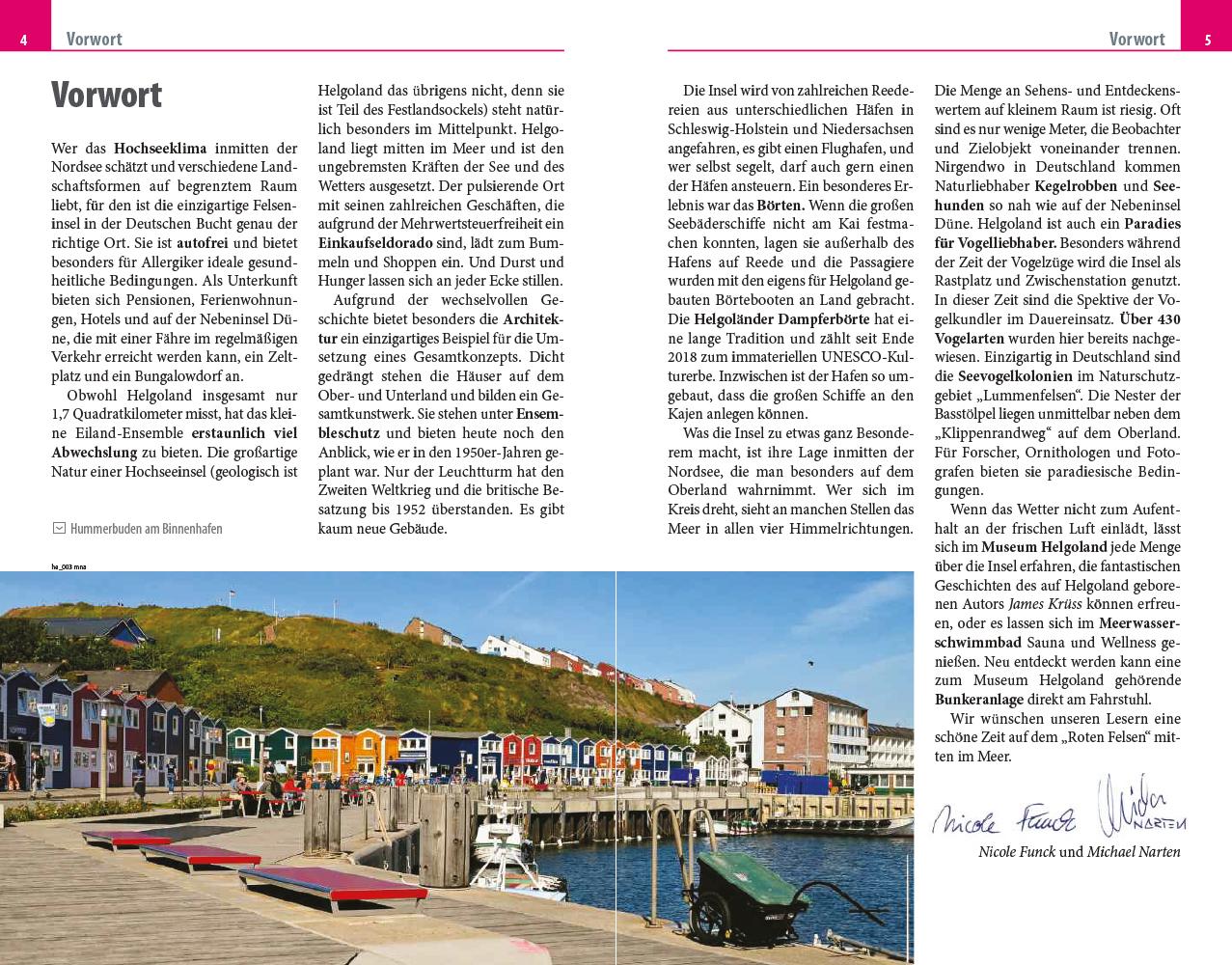 Beispielinhalt (Bild) Reise Know-How Reiseführer Helgoland