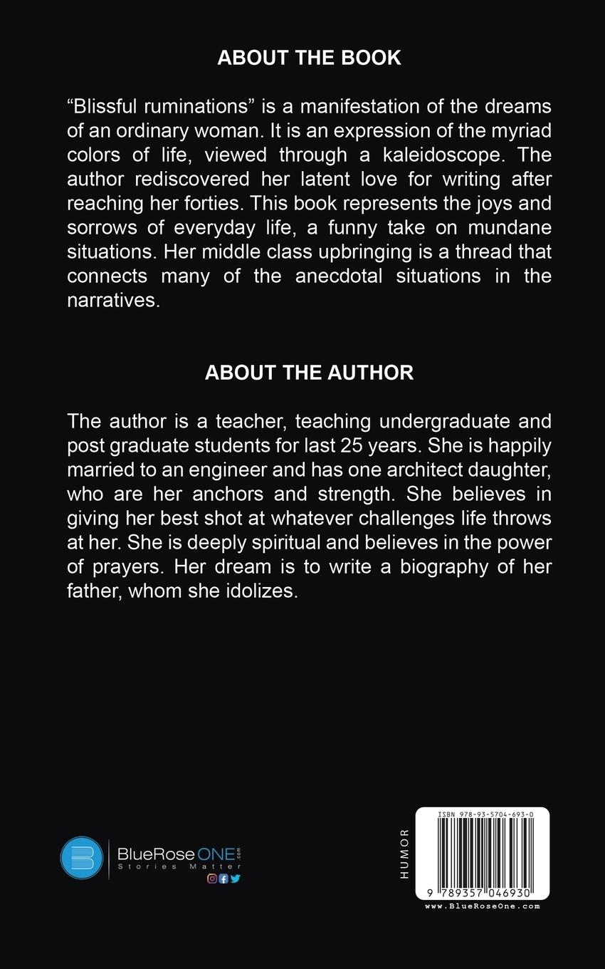 Rückseitencover Blissful Ruminations