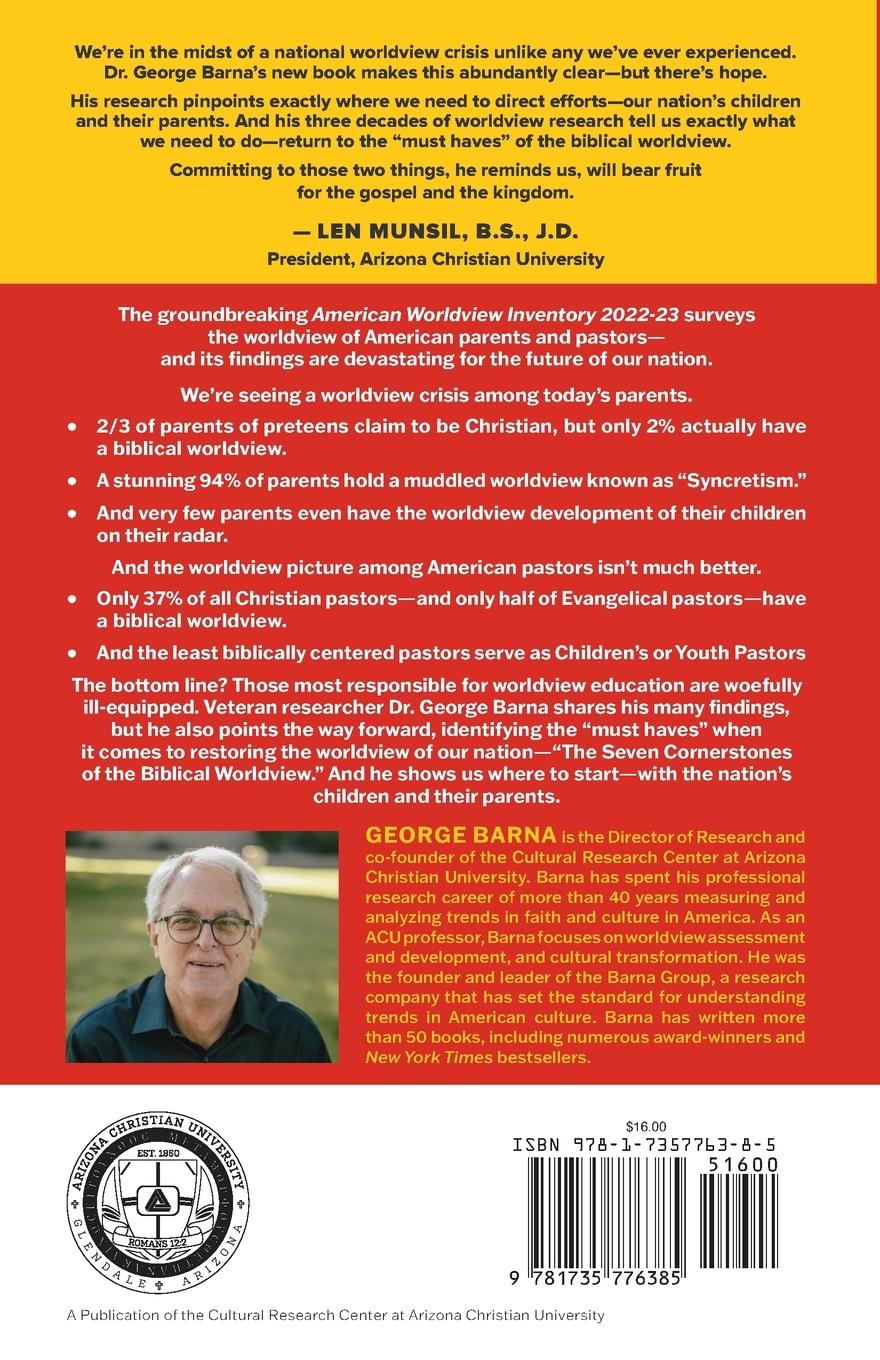 Rückseitencover American Worldview Inventory 2022-23