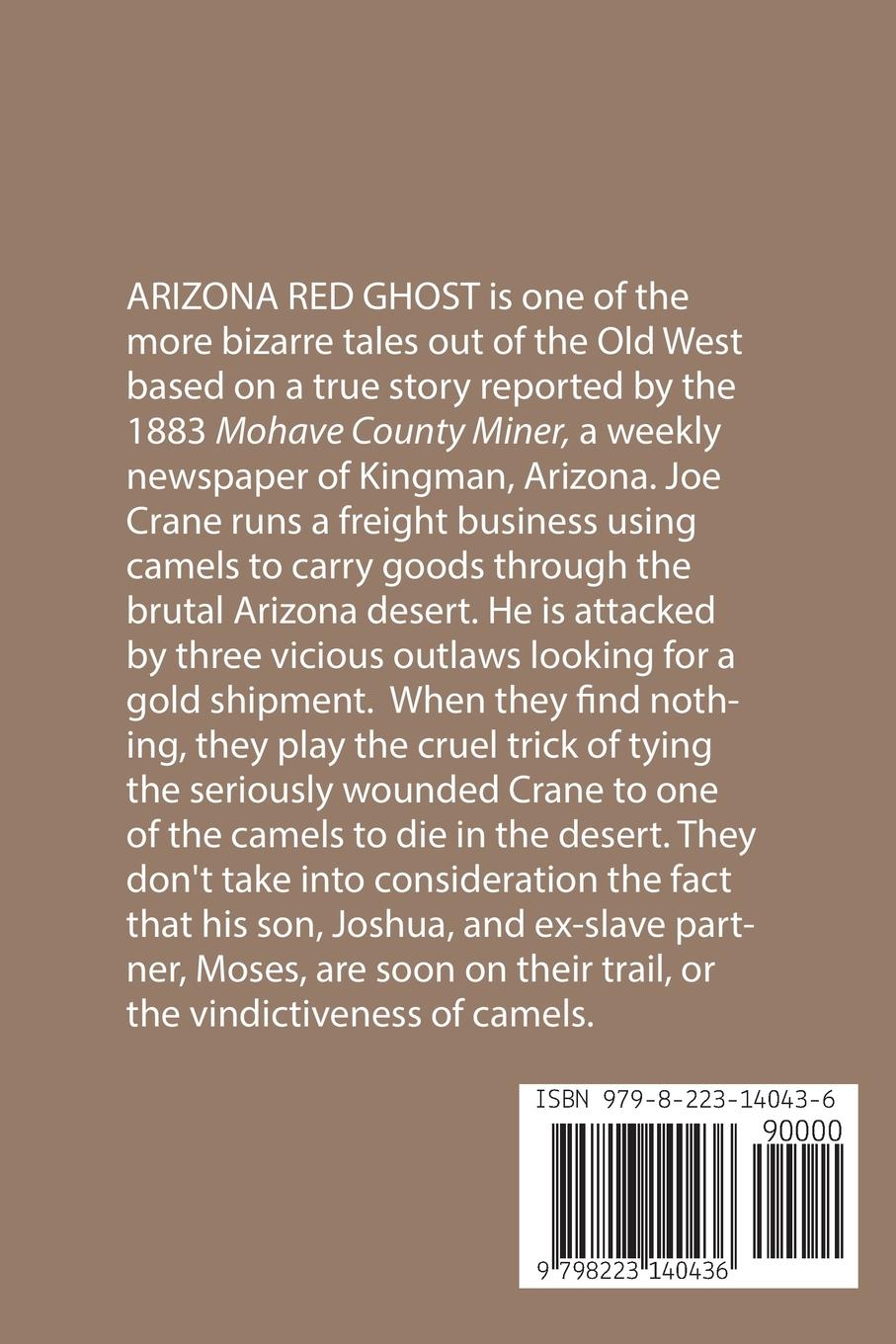 Rückseitencover Arizona Red Ghost
