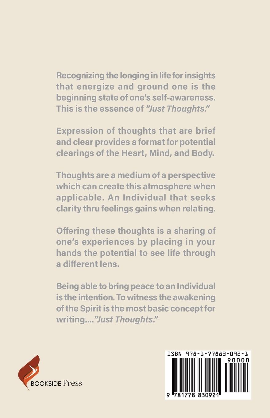 Rückseitencover Just Thoughts