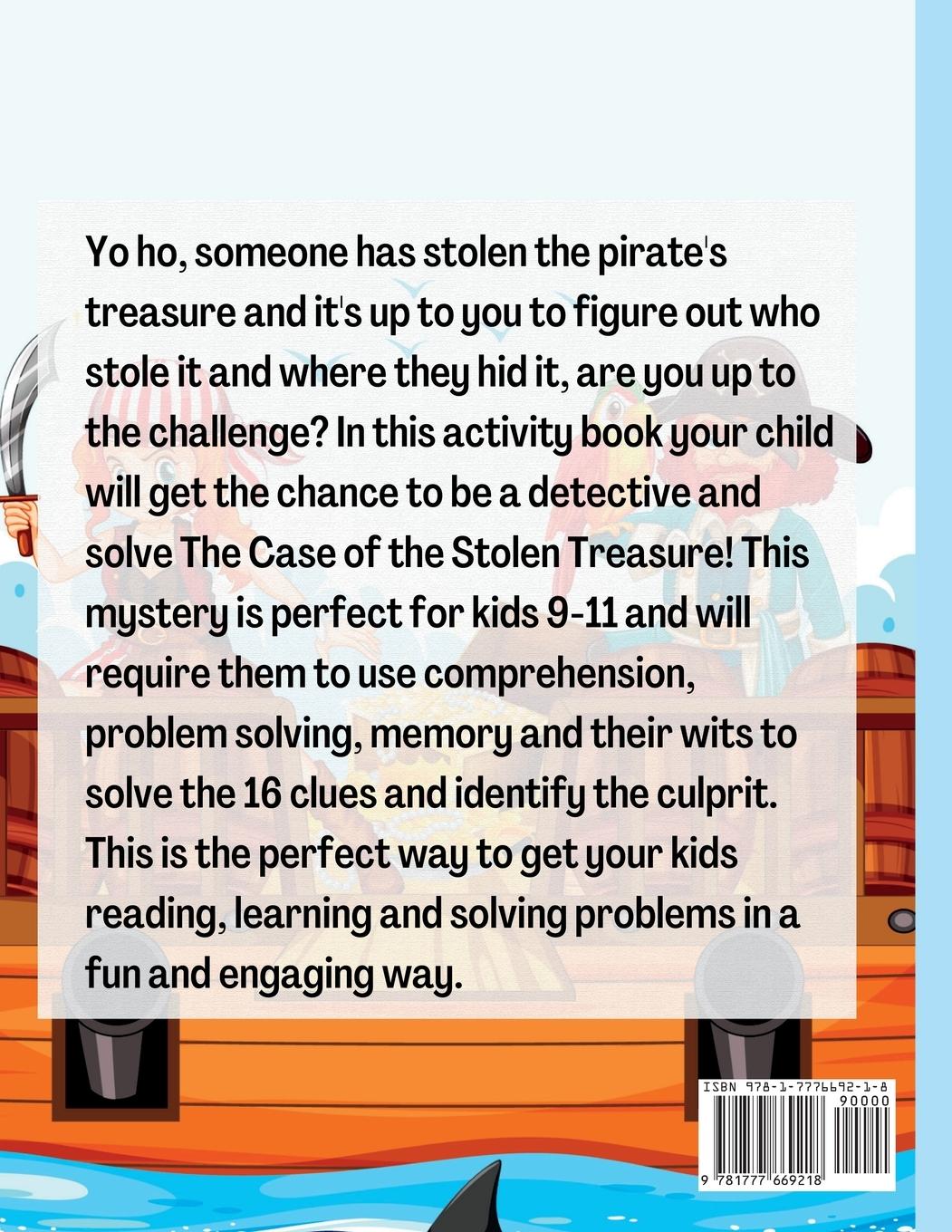 Rückseitencover The case of the Stolen Treasure