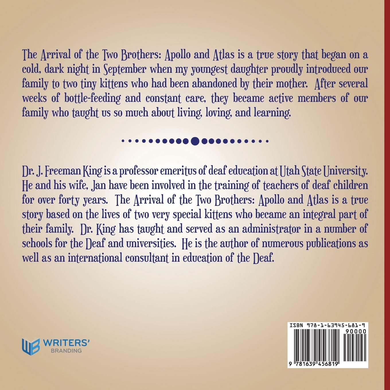 Rückseitencover The Arrival of the Two Brothers