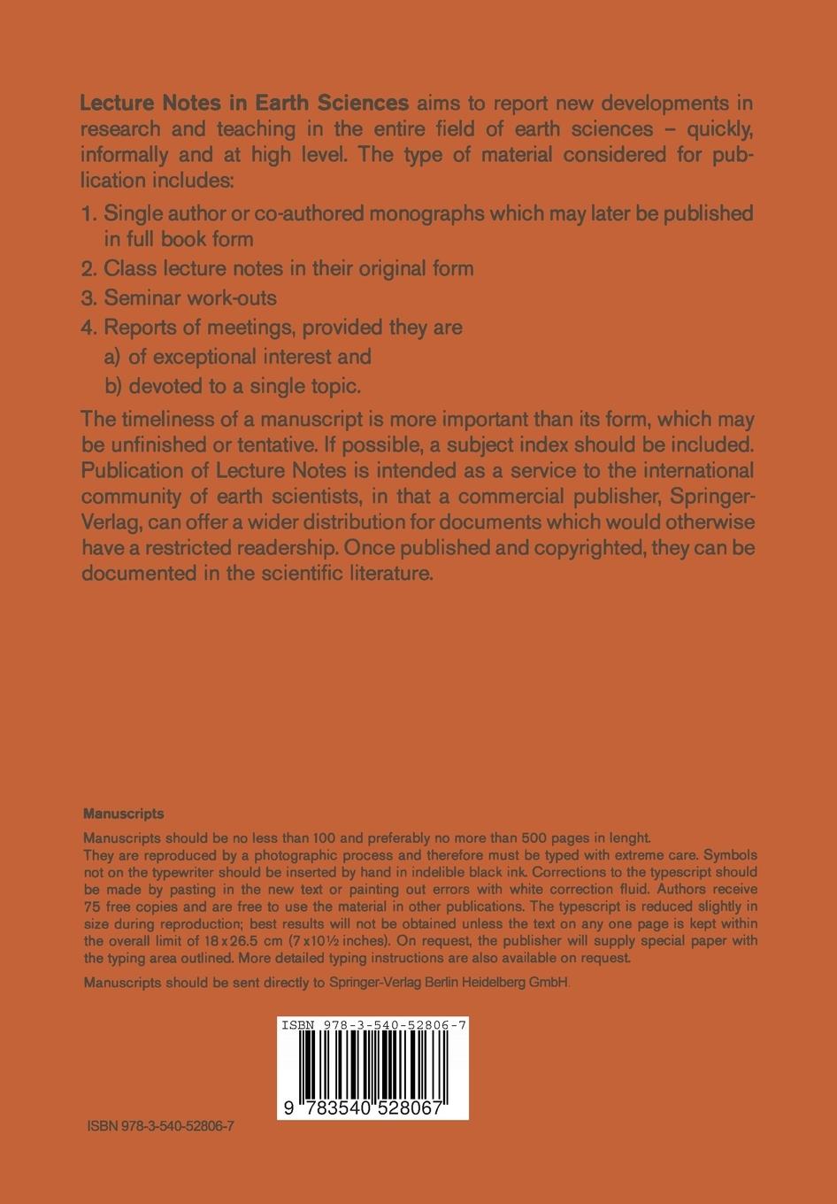 Rückseitencover Metallogeny of Tin