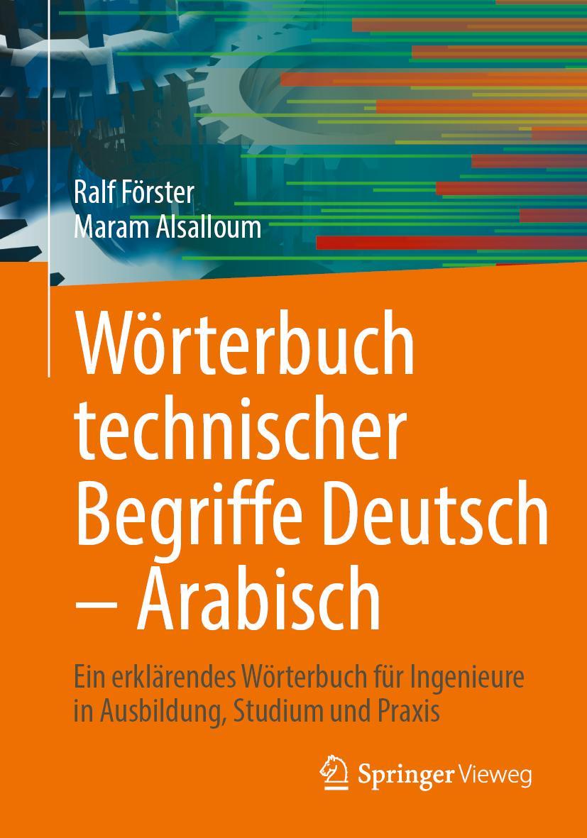 Vorderes Coverbild Wörterbuch technischer Begriffe Deutsch - Arabisch