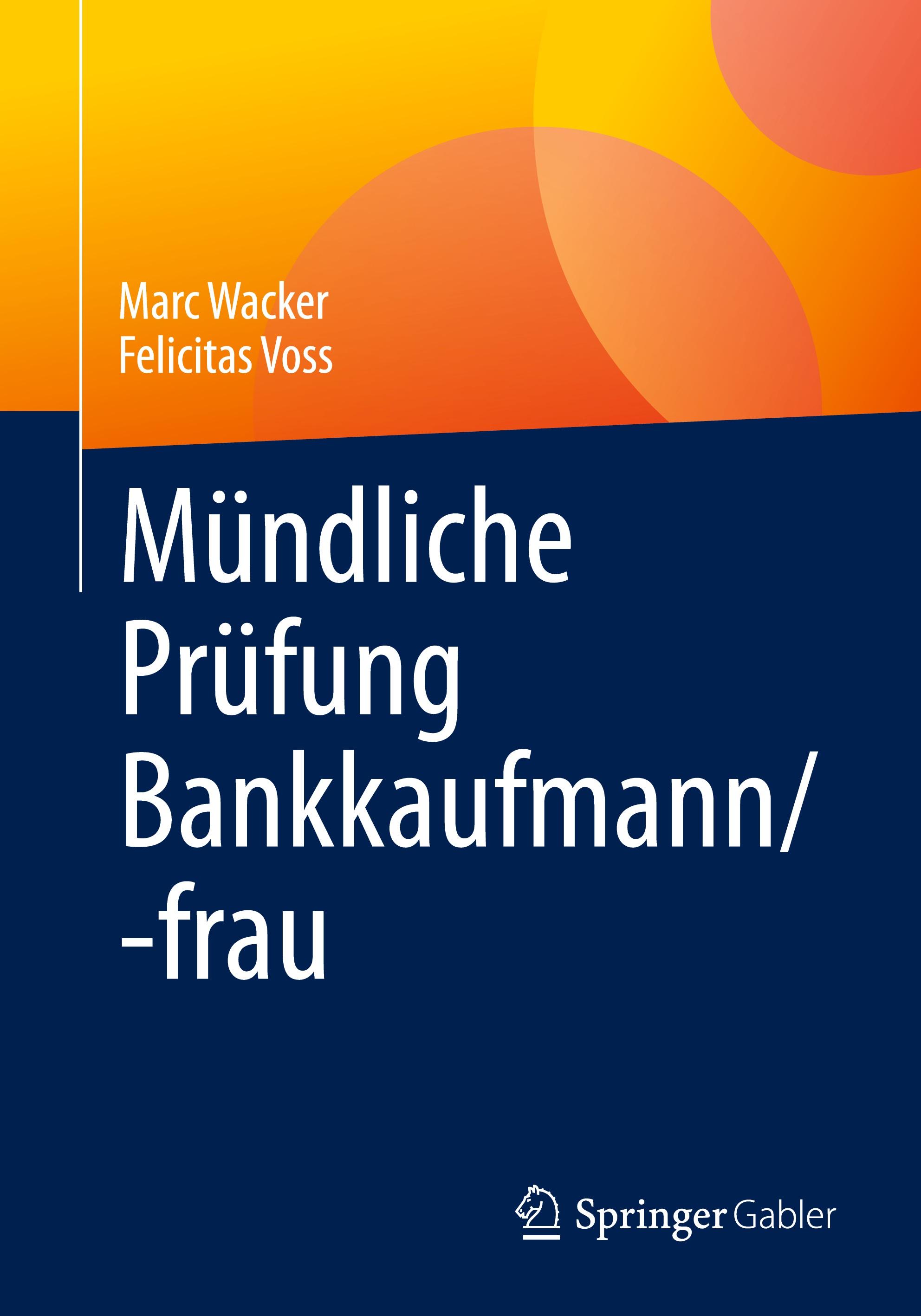 Vorderes Coverbild Mündliche Prüfung Bankkaufmann/-frau