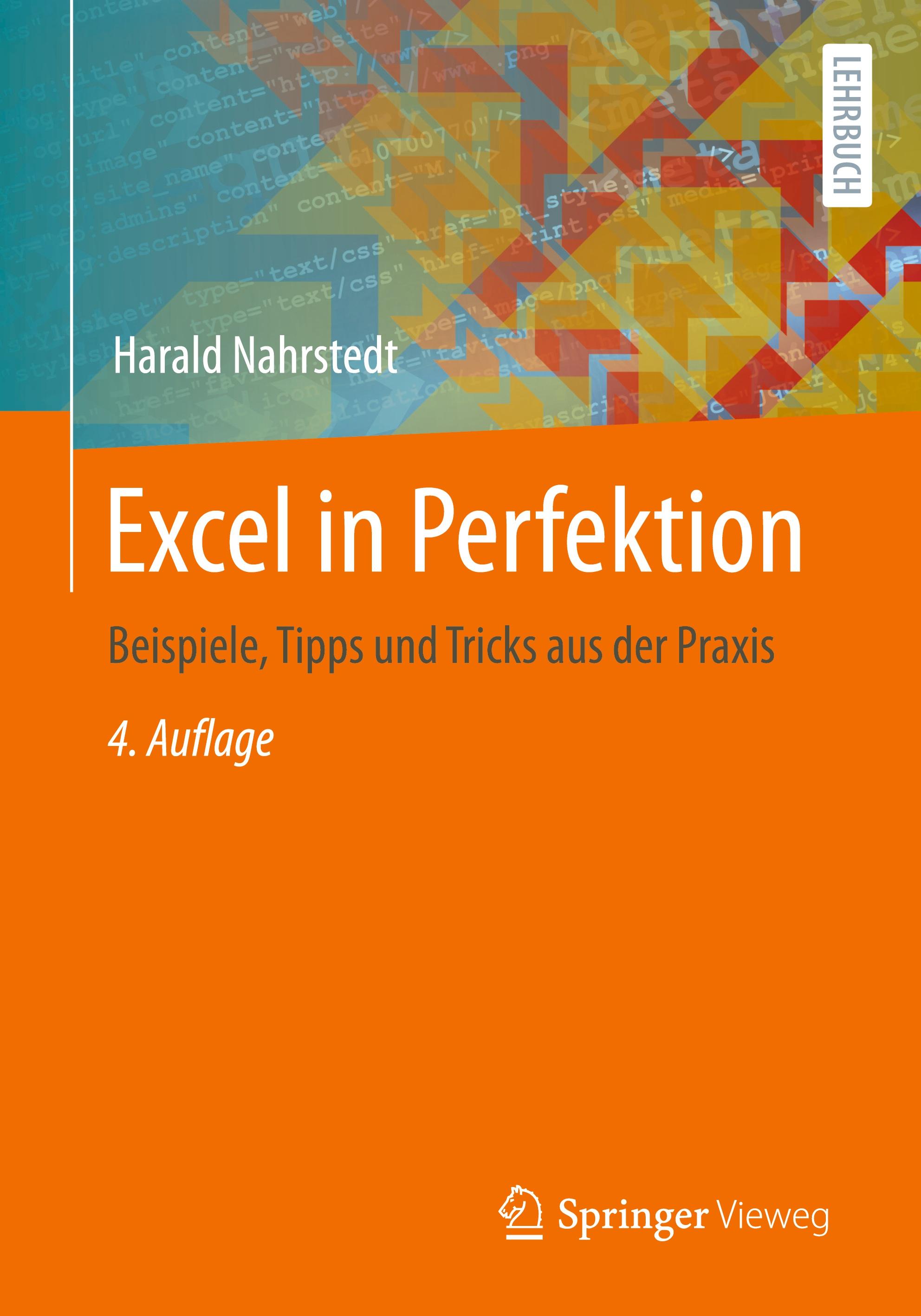 Vorderes Coverbild Excel in Perfektion