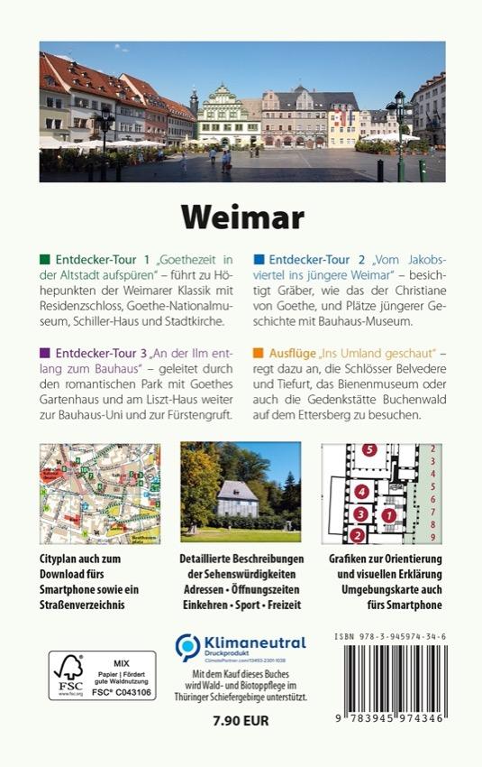 Rückseitencover Weimar - Der Stadtführer