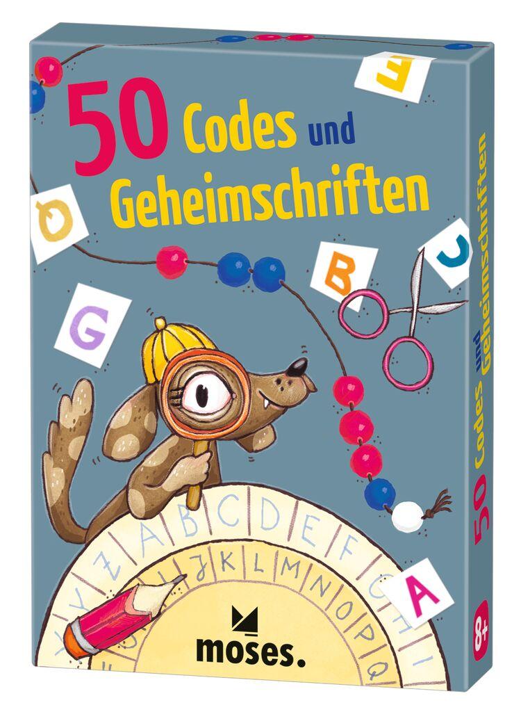 Vorderes Coverbild 50er 50 Codes und Geheimschriften