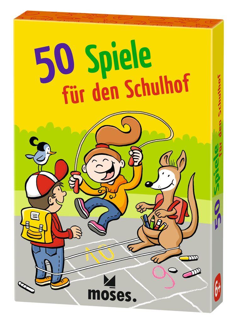 Vorderes Coverbild 50 Spiele für den Schulhof
