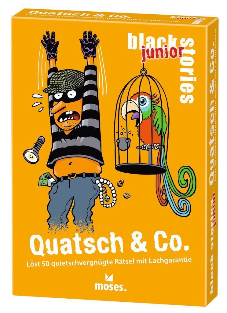 Vorderes Coverbild black stories junior Quatsch & Co.
