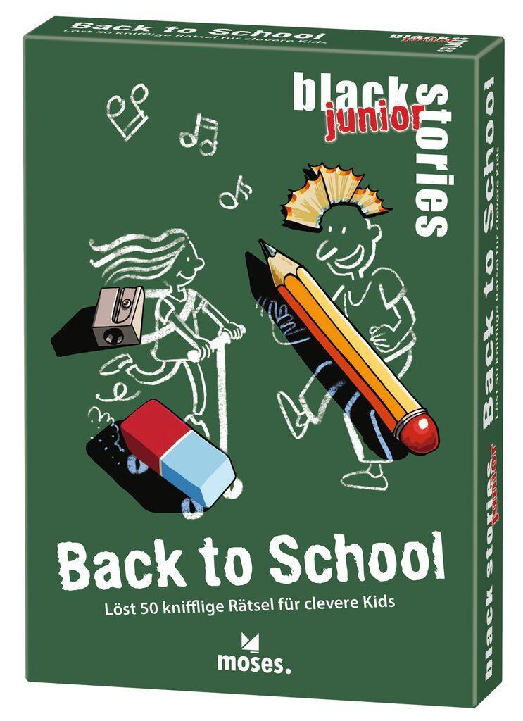 Vorderes Coverbild black stories junior Back to School