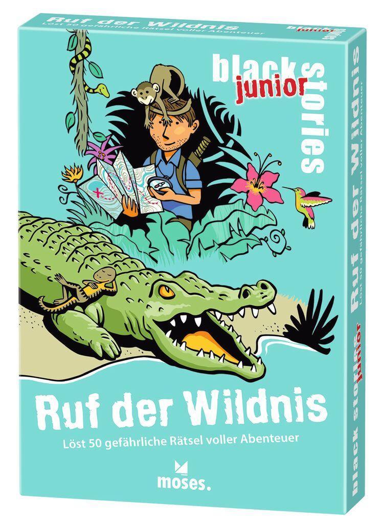 Vorderes Coverbild black stories junior Ruf der Wildnis