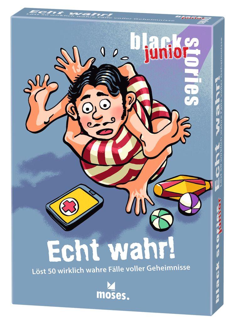 Vorderes Coverbild black stories junior Echt wahr!