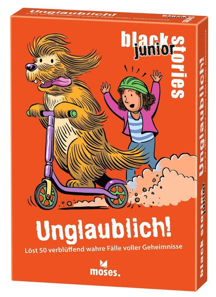 Vorderes Coverbild black stories junior Unglaublich!