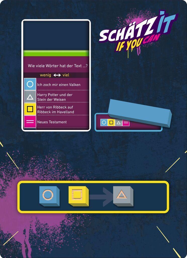 Beispielinhalt (Bild) Schätz it - if you can