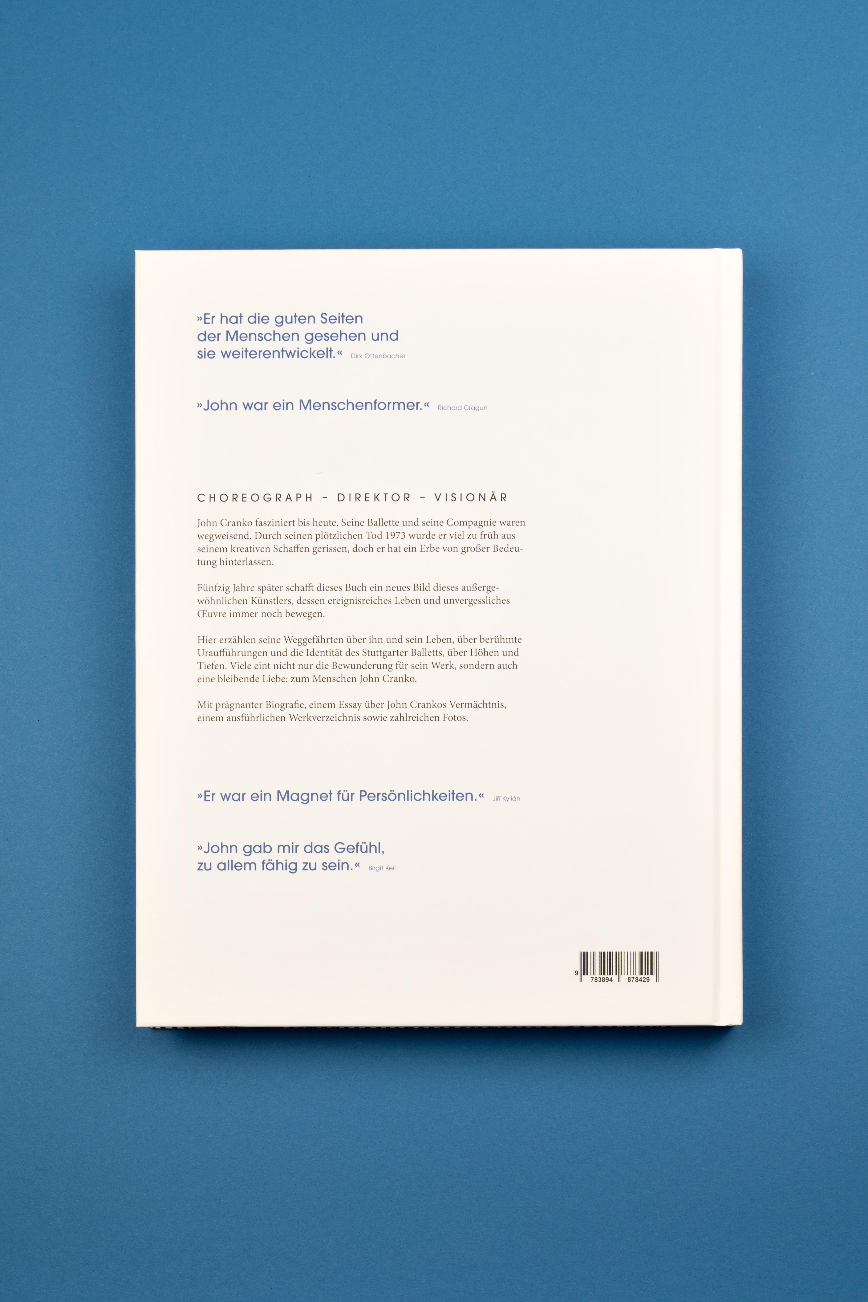 Rückseitencover John Cranko