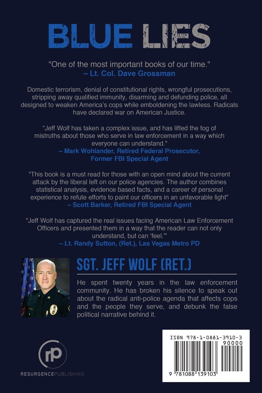 Rückseitencover Blue Lies