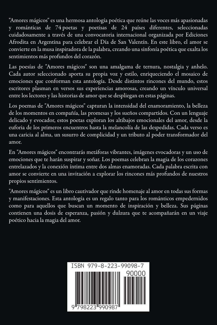 Rückseitencover Amores Mágicos