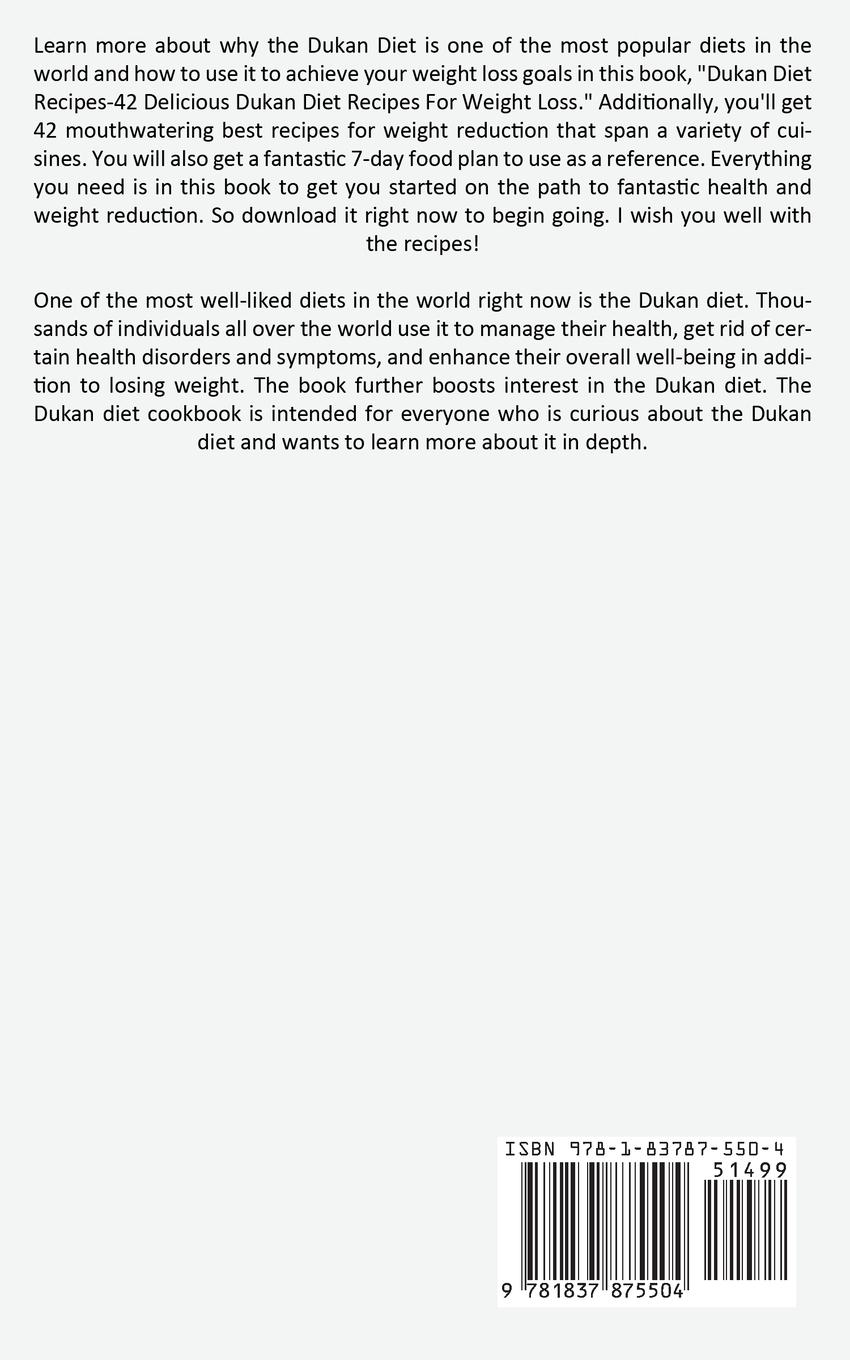 Rückseitencover The Dukan Diet