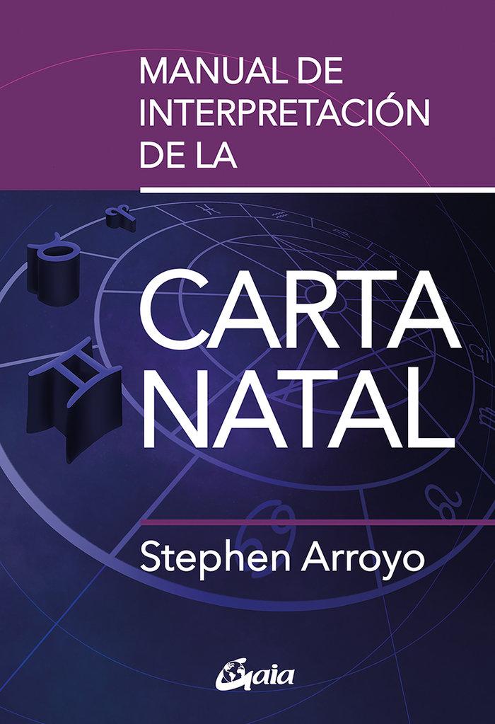 Vorderes Coverbild Manual de interpretación de la carta natal