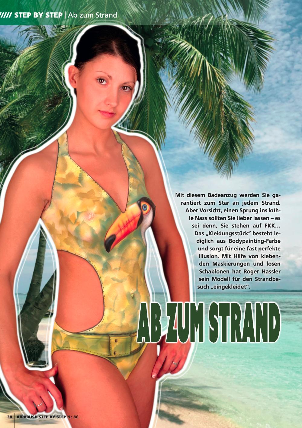 Beispielinhalt (Bild) Airbrush Step by Step 86