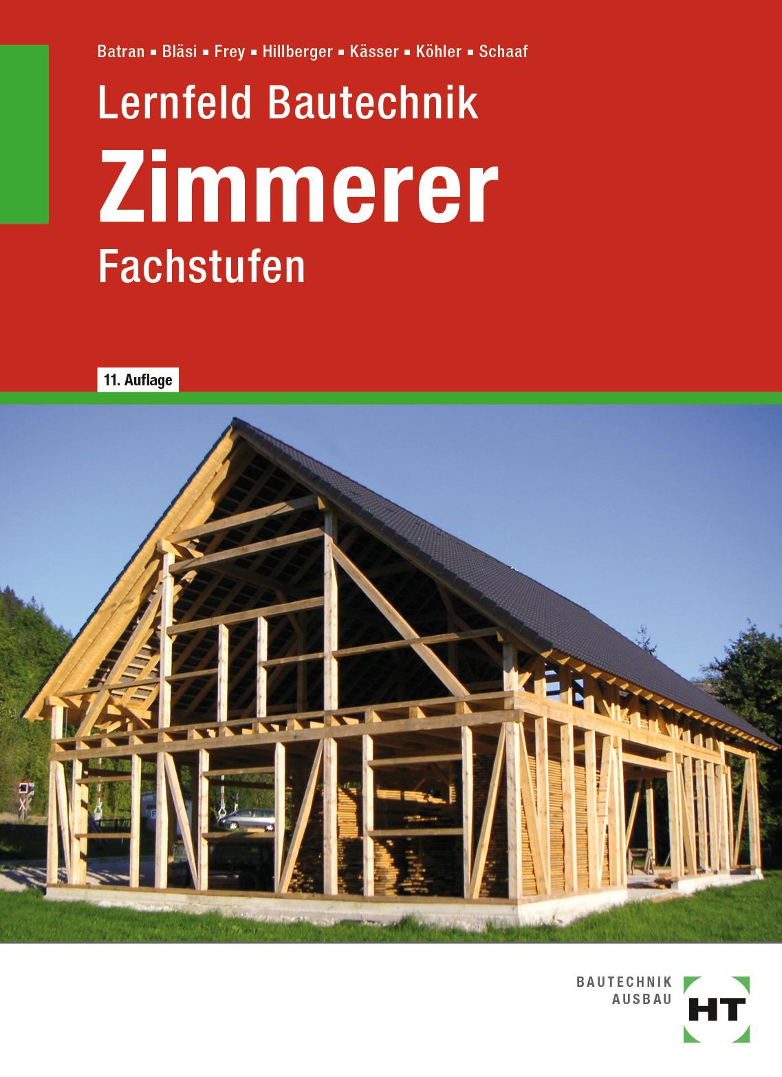 Vorderes Coverbild eBook inside: Buch und eBook Lernfeld Bautechnik Zimmerer