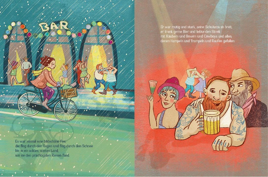 Beispielinhalt (Bild) Der Riese und das Feenkind