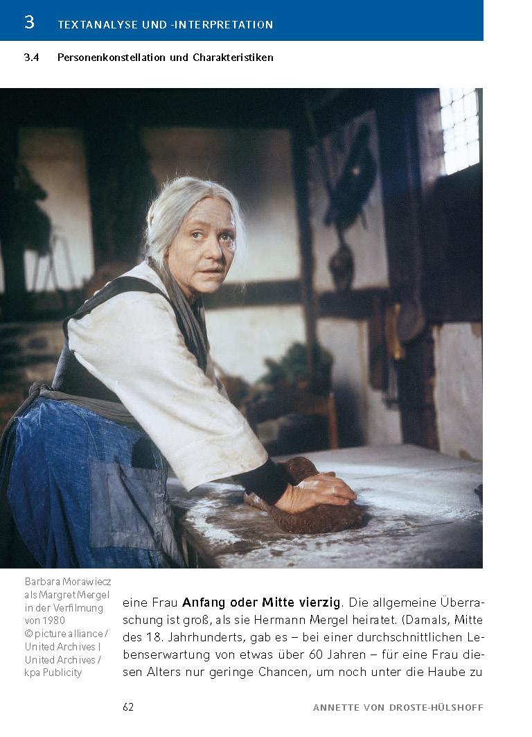 Beispielinhalt (Bild) Die Judenbuche von Annette von Droste-Hülshoff - Textanalyse und Interpretation