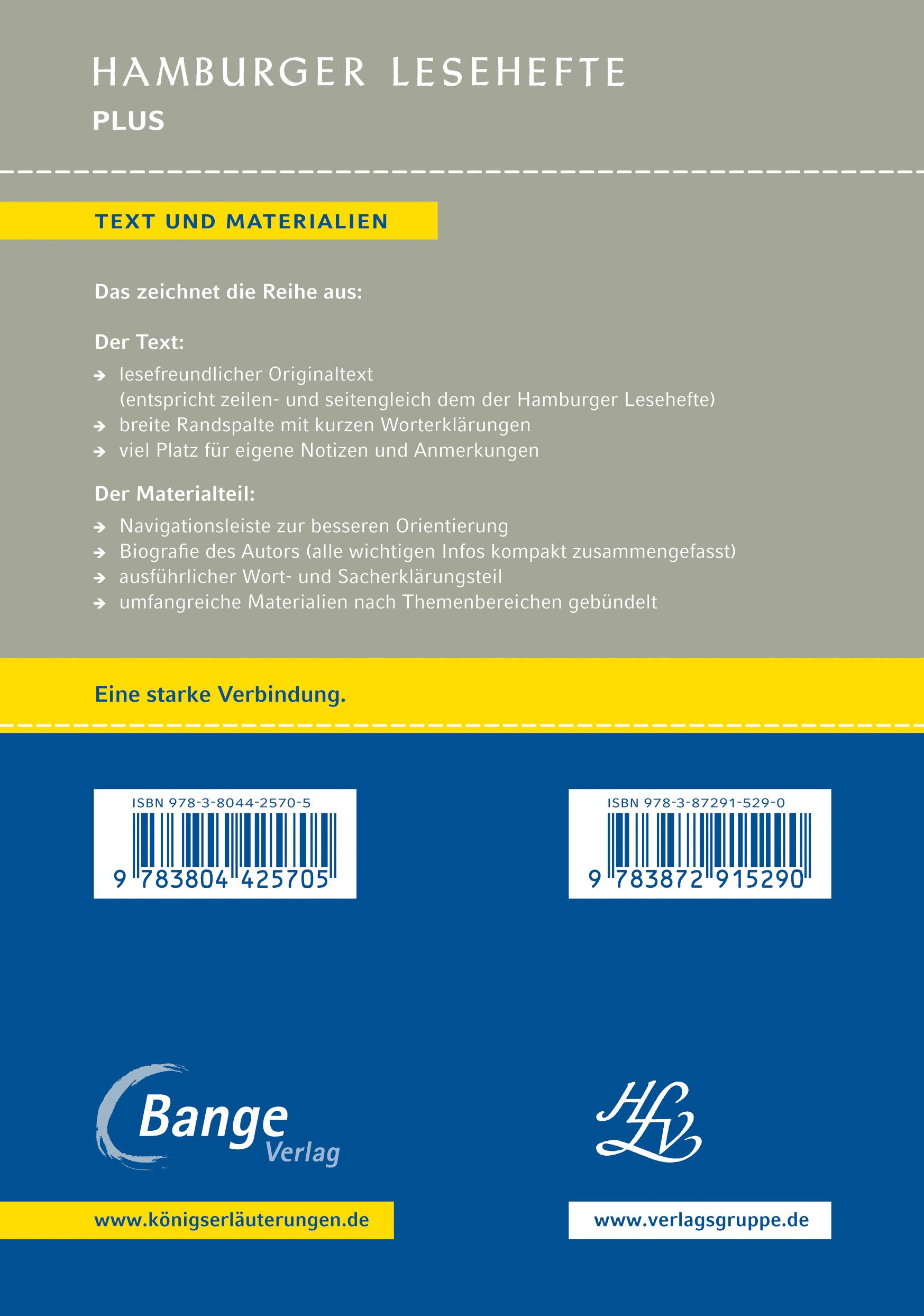 Rückseitencover Draußen vor der Tür (Textausgabe)