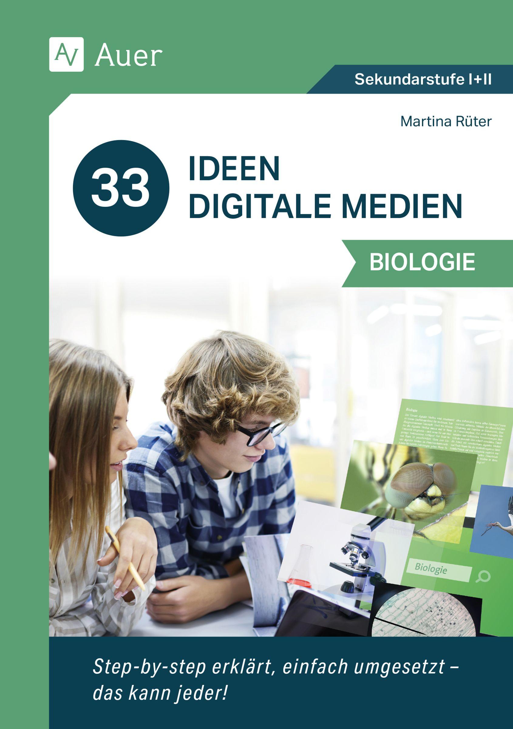 Vorderes Coverbild 33 Ideen Digitale Medien Biologie