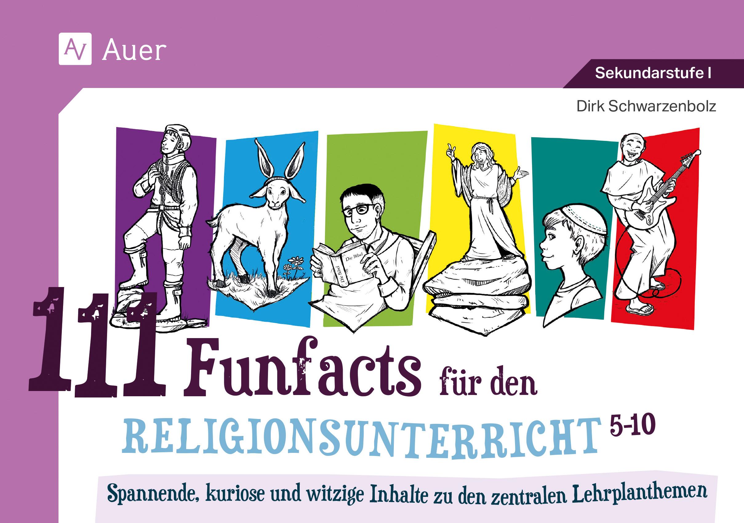 Vorderes Coverbild 111 Funfacts für den Religionsunterricht