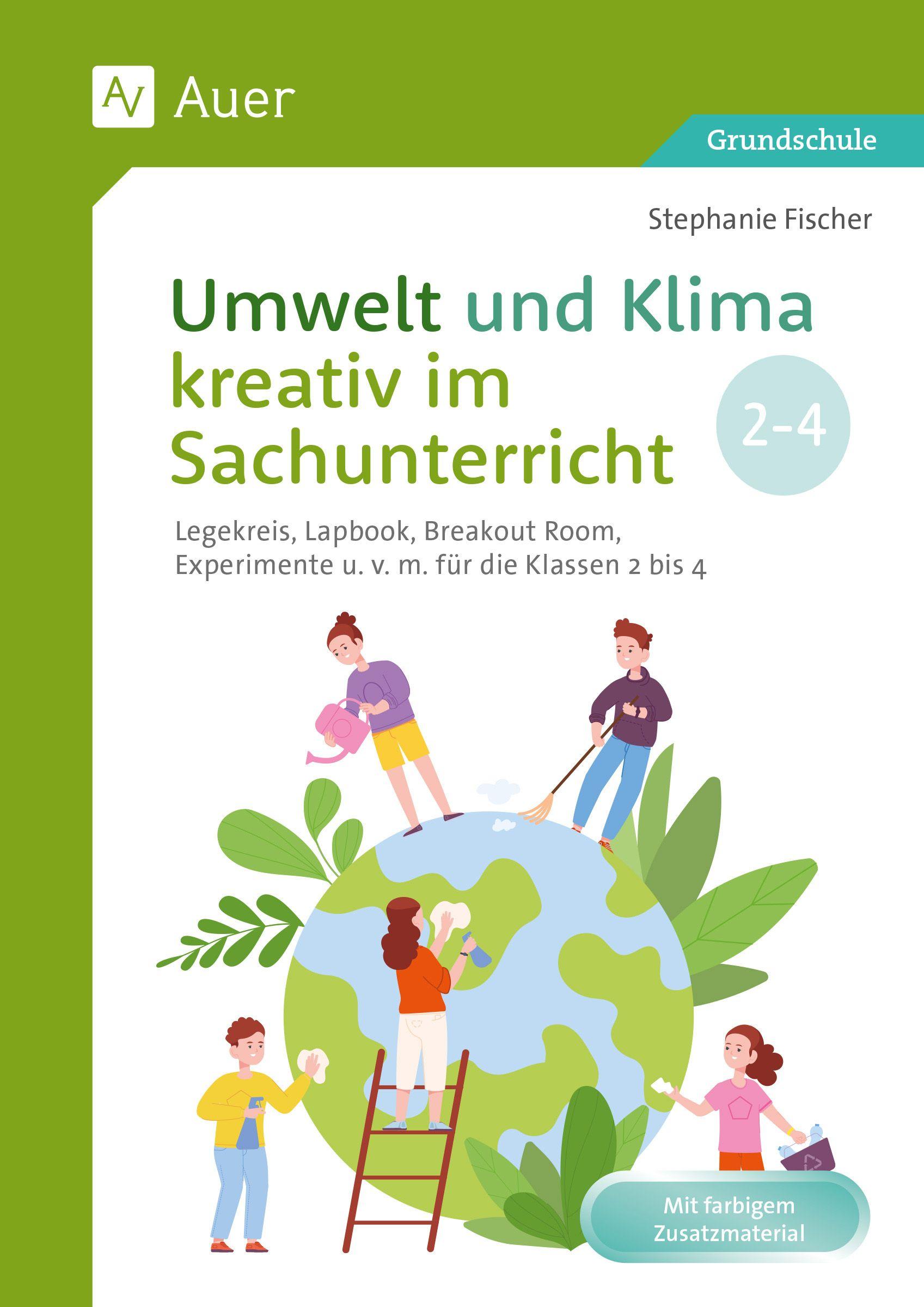 Vorderes Coverbild Umwelt und Klima kreativ im Sachunterricht