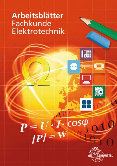Vorderes Coverbild Arbeitsblätter Fachkunde Elektrotechnik