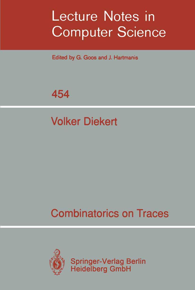 Vorderes Coverbild Combinatorics on Traces