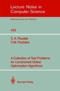 Vorderes Coverbild A Collection of Test Problems for Constrained Global Optimization Algorithms