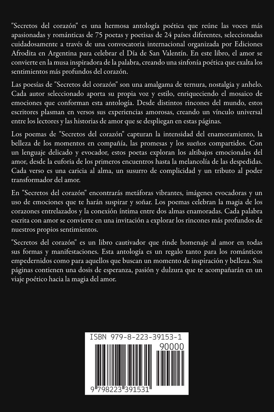 Rückseitencover Secretos del Corazón