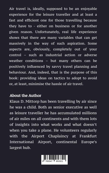Rückseitencover How to Take  the Stress out of Air Travel
